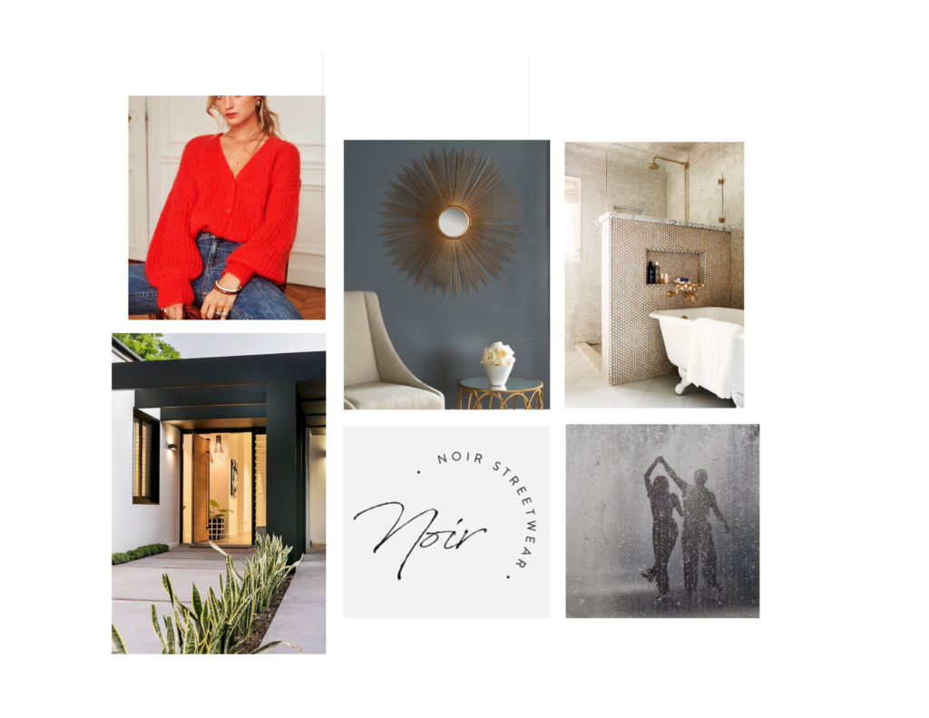 sustainable holistic mood board by bonhomieDESIGN